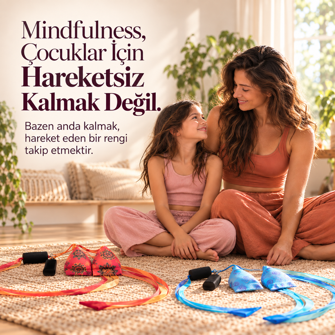 FlowKids Su Çocuk Poi — Mindfulness, Çocuklar İçin Hareketsiz Kalmak Değil